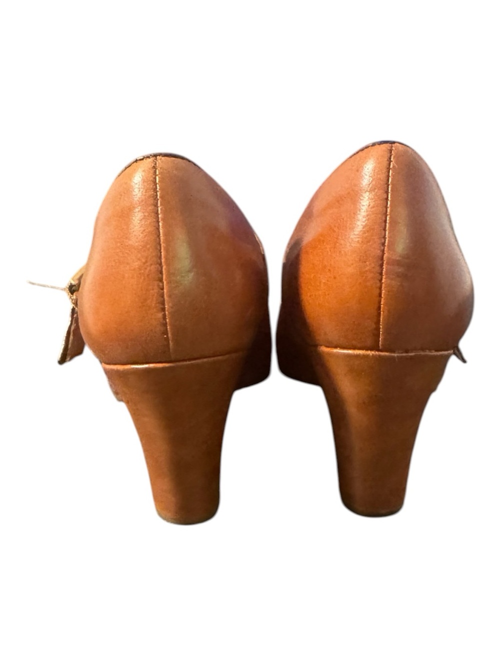 Söfft Miranda Brown Leather Mary Jane Pumps Size 9 - Picture 4 of 6
